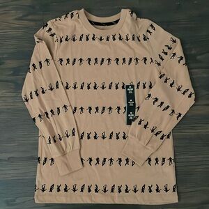 Boys long sleeve skater tee